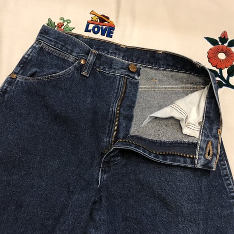 [USED] Wrangler 濃紺 テーパードデニム