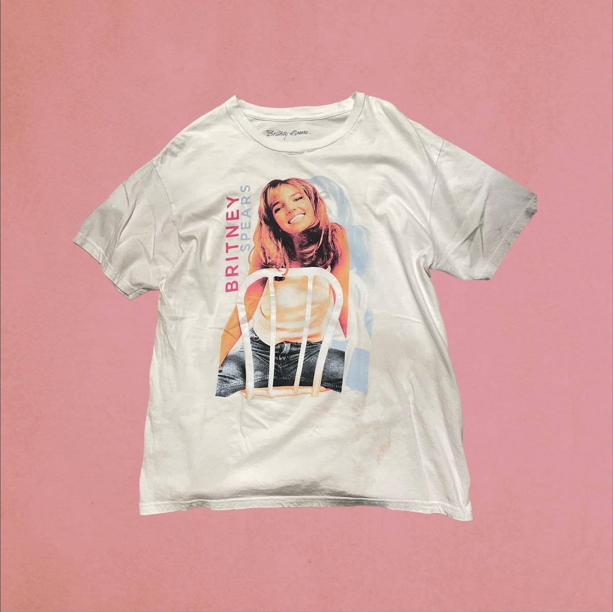 Britney Spears Retro Potrait Tee ブリトニースピアーズTシャツ Britney Spears Retro Potrait Tee ブリトニースピアーズTシャツ