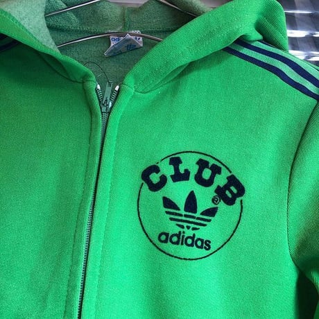 [USED]  Vintage CLUB adidas ショート丈パーカー