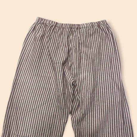 [USED] RED ストライプパジャマPANTS♡