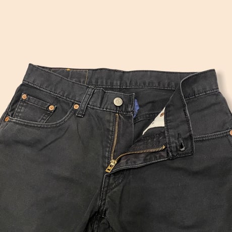 [USED] Levi's 502 BLACK DENIM！