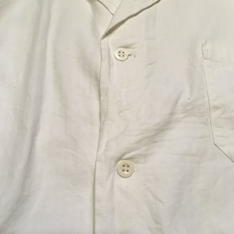 [USED] ステキなホワイトコットンシャツ