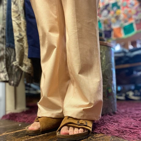 [USED] OLD オレンジ POLY PANTS