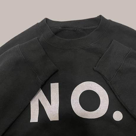 [USED]  "NO." GOOD PRINT SWEAT