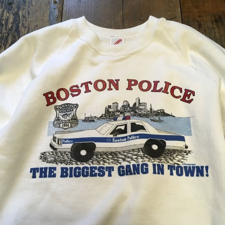 [USED] BOSTON POLICE  SWEAT