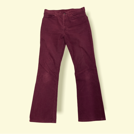 [USED] バーガンディ♡Levis Big“E” コーデュロイパンツ