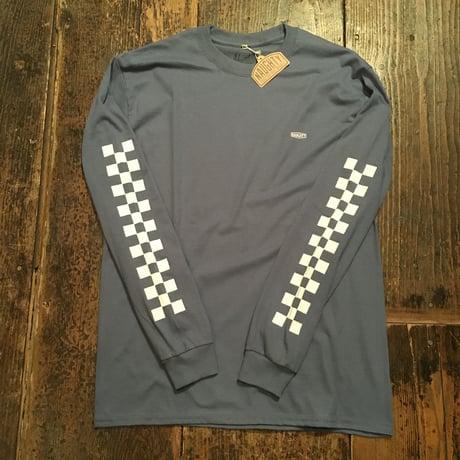 [Naughty]  CHECKER L/SLEEVE TEE