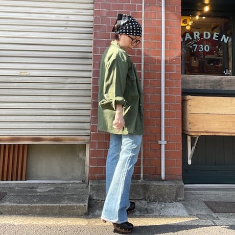 [USED]70’s  US ARMY ファティーグシャツ