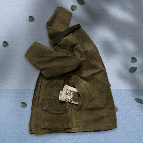 [USED] Euro vintage オイルド JKT "LEDERTYS"