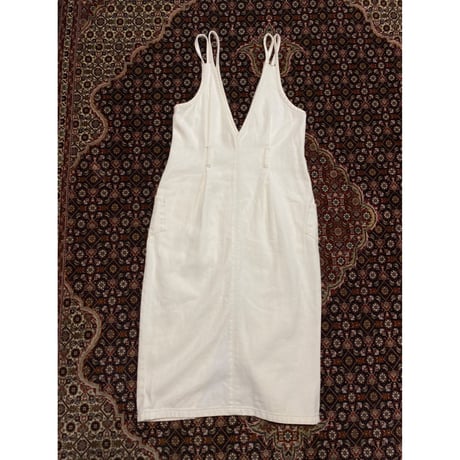 [USED]  WHITE DENIM ワンピース