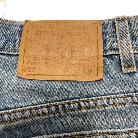 [USED] Levis550 CUTOFF DENIM (W29)