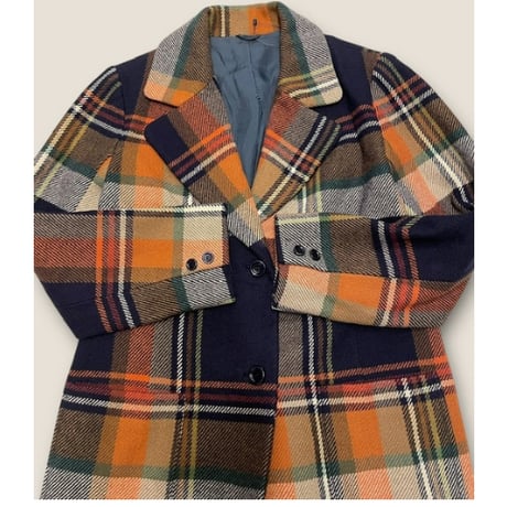 [USED] WooLチェック柄JACKET