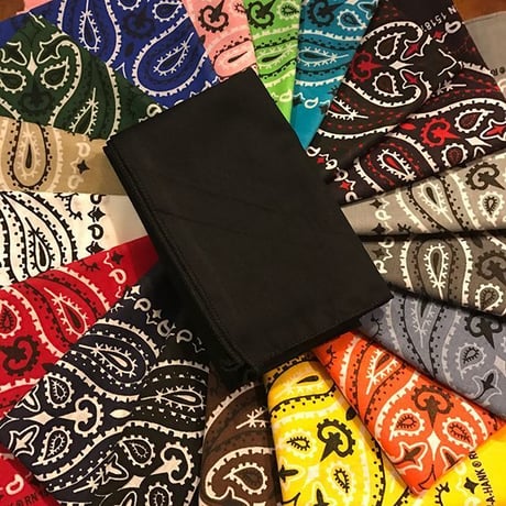 [SELECT] 無地 BANDANA  made in USA.
