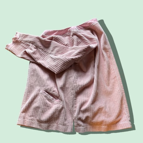 [USED] PINK♡ベロアコーデュロイトップス