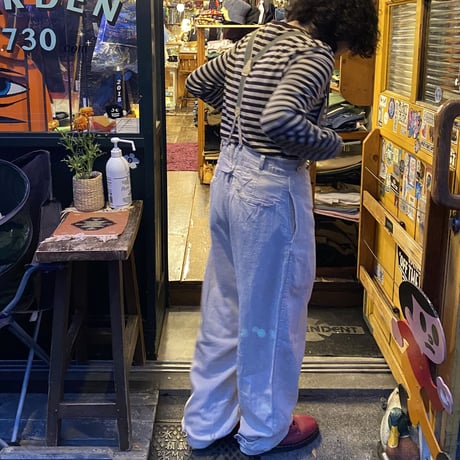 [SELECT] 40's FRENCH LINEN/COTTON PANTS（Repro）