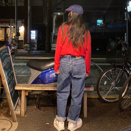 [USED] 真っ赤なタートルネックTOPS♡