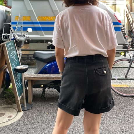 ［USED］色褪せBLACKDENIM♡