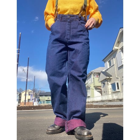 [USED] OLD  made in FRANCE デニムパンツ