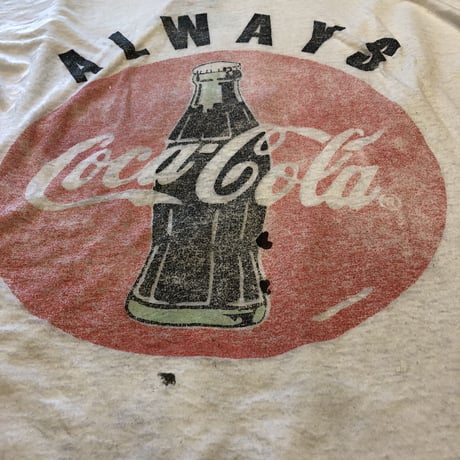 [USED] vintage CocaColaプリントTee