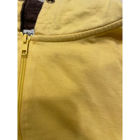 [USED]  EURO cotton イエロー ZIP PARKA