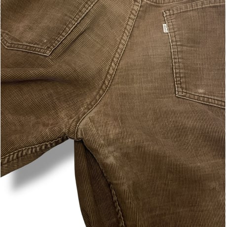 [USED]  Levis 646 コーデュロイパンツ BROWN