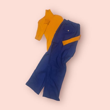 [USED] Orange turtle neck tops