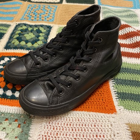 [USED] CONVERSE  レザー　チャックテイラー
