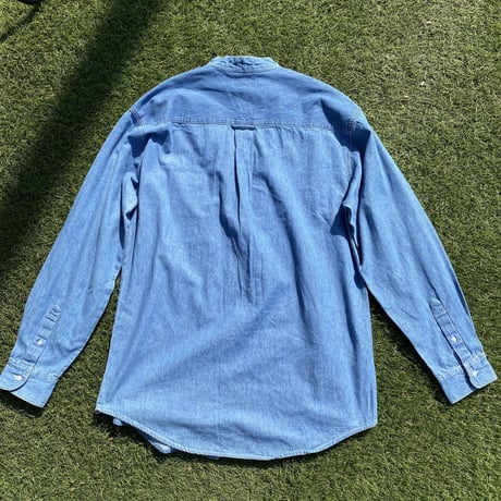 [USED] スタンドカラーDENIM シャツ