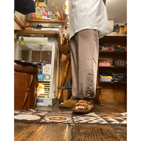 [USED] GAP トロトロ サテン タックパンツ
