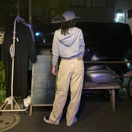 [SELECT] 100% COTTON 裏パイル "チビ" ZIP PARKA