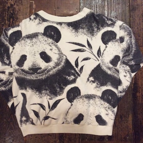[USED] 総柄 パンダ Sweat