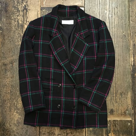 [USED] WOOL100% Wボタンジャケット