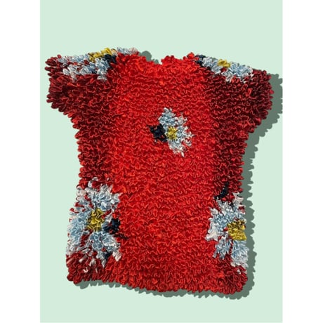 [USED] 総柄 POPCORN TOPS