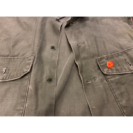 [USED] vintage US ARMY 袖CUT OFF