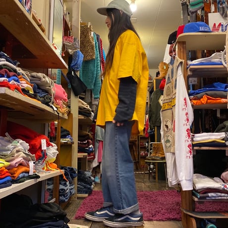 [USED] "CAMBER" YELLOW  S/S Tee💛