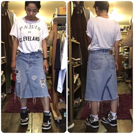 [USED] Levis501 リメイクスカート