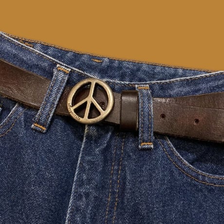 [USED] GOOD VINTAGE !! レザーベルト