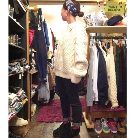 [USED] Vintaga Sears ケーブルニット