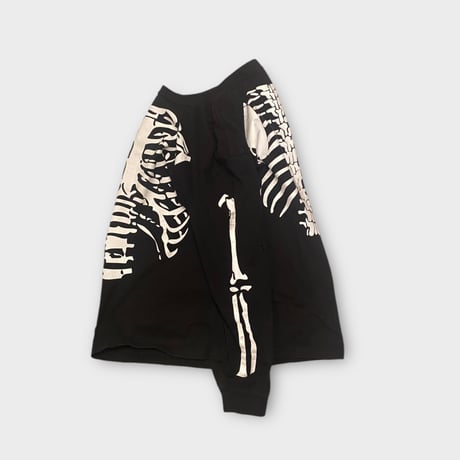 [USED]  GOOD PRINT skeleton BONE Tee