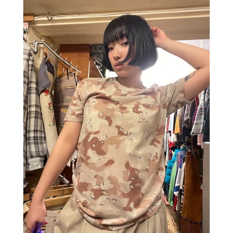 [USED] デザートCAMO Tee