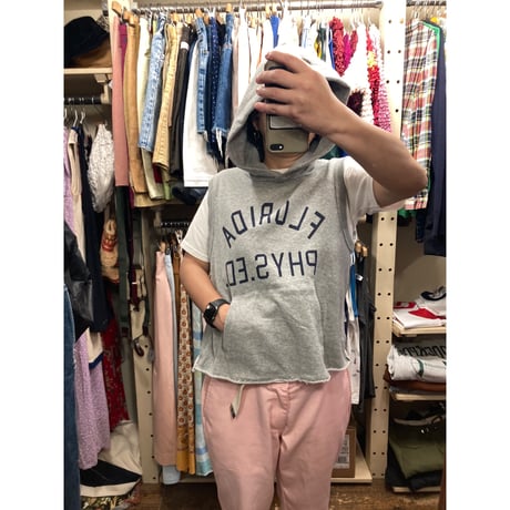 [USED] Ladys♡ Champion cutoff PARKA
