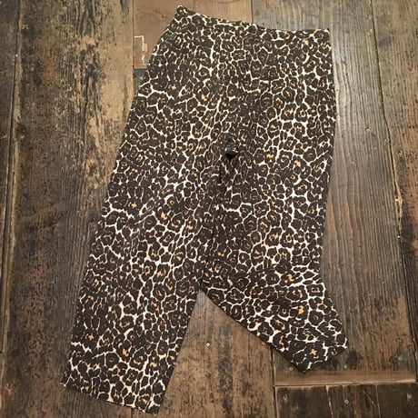 [USED] レオパード ストレッチ パンツ