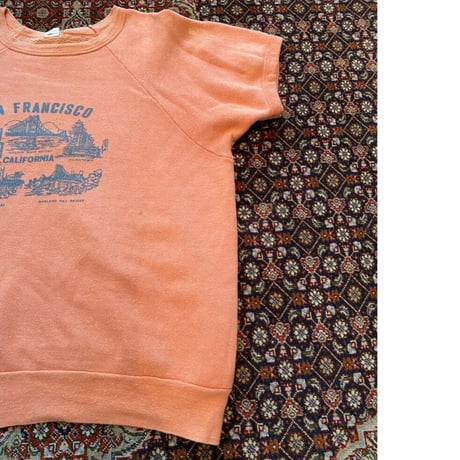 [USED] 60’s vintage s/s プリントスエット  🧡