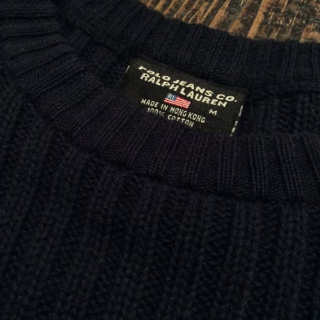 [USED] POLO SPORTS  ARMYニット