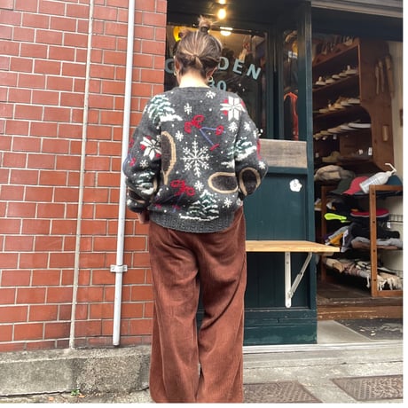 [USED]"REI" winter handmade knit 🎄