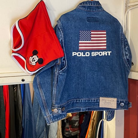 [USED] POLO SPORTS ラルフローレン Gジャン for KIDS