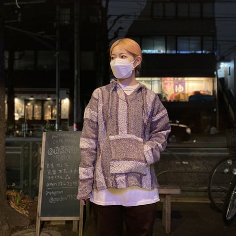 [USED] LAVENDER メキシカン PARKA💜