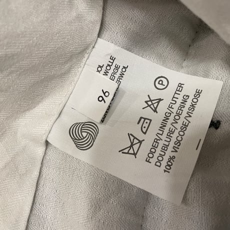 [USED]  春WOOL 2タック スラックス