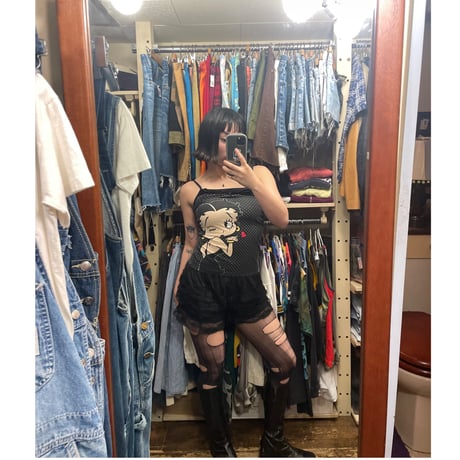 [USED] Betty Boopドットキャミ💋