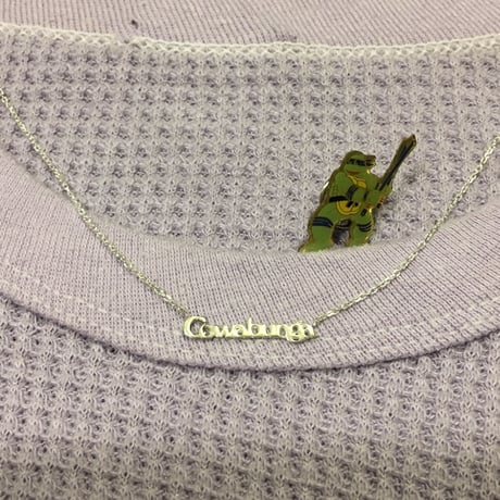 [Better Jewery × GARDE-Nworks]  cowabunga ! ネックレス" SILVER"